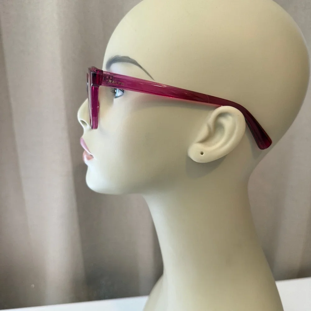 Ralph Lauren RA7105 5748 Magenta Pink Cat Eye Eyeglasses Frames